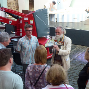 Hinter den Kulissen der Burgfestspiele