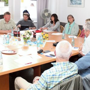 Blick in die Sitzungsrunde
