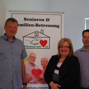 Rainer Fich besucht die neu gegründete "Fürsorge mit Herz GmbH"
