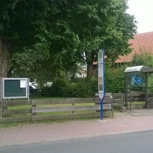 Der ungenutzte Spielplatz an der Kreisstraße, Ecke Limesstraße